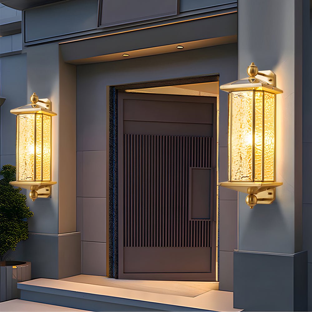 BRADSHAW COPPER GARDEN WALL SCONCE