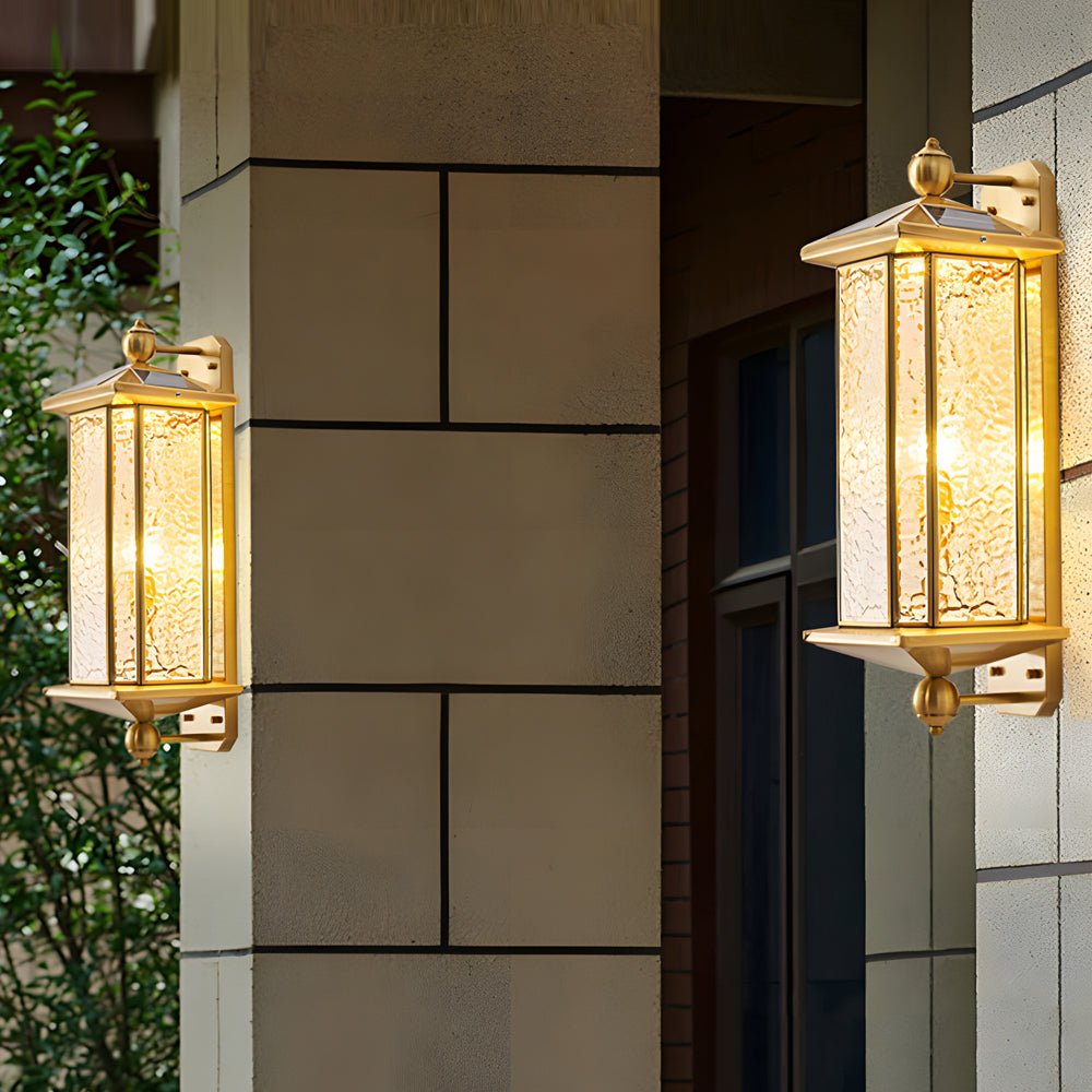 BRADSHAW COPPER GARDEN WALL SCONCE
