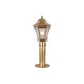 WINDSOR COPPER GARDEN LANTERN WITH WATERPROOF GLASS ENCLOSURE