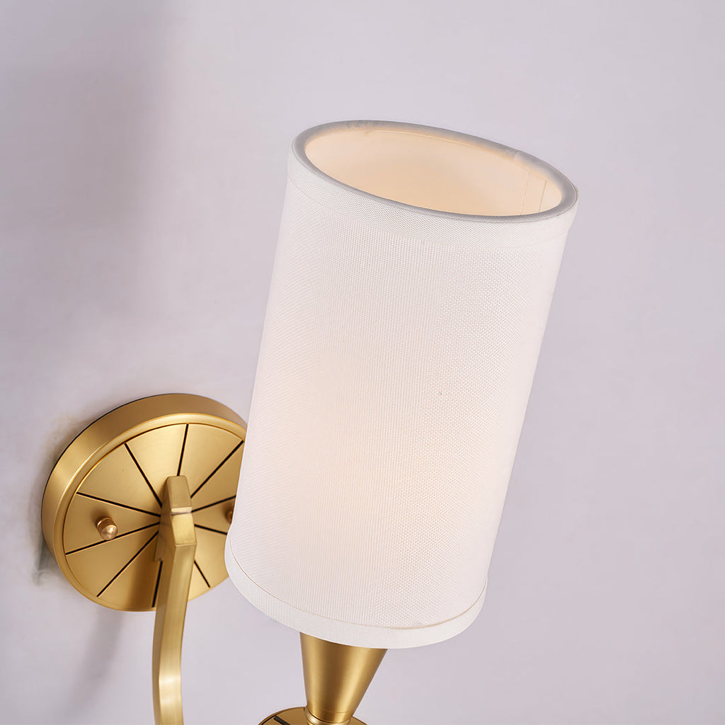 BRAMBLETON COPPER AND TEXTILE WALL SCONCE