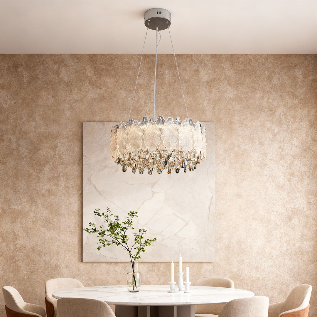 VIVIENNE GILDED CRYSTAL CEILING LANTERN