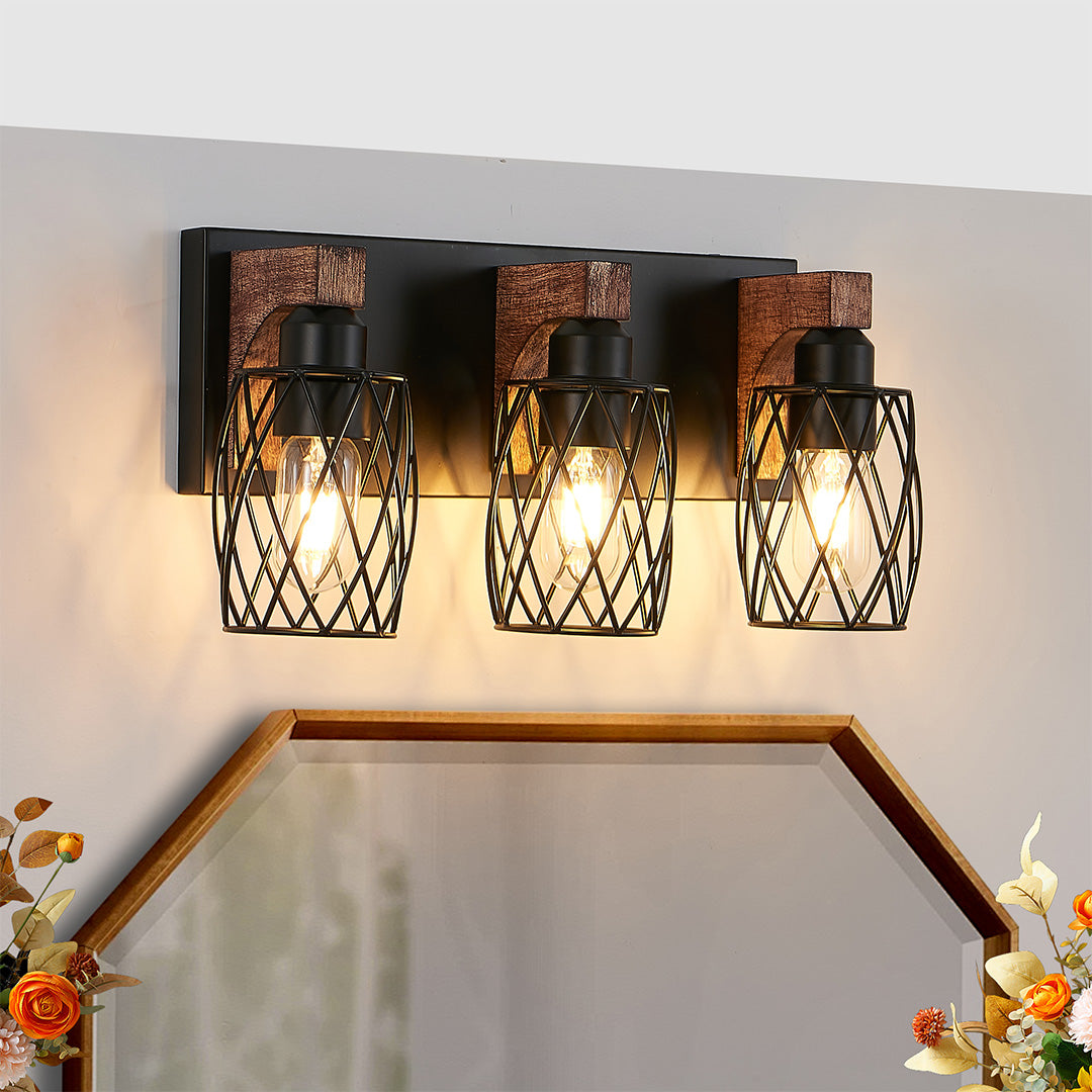 WINCHESTER METAL CAGE BATHROOM LUMINAIRE