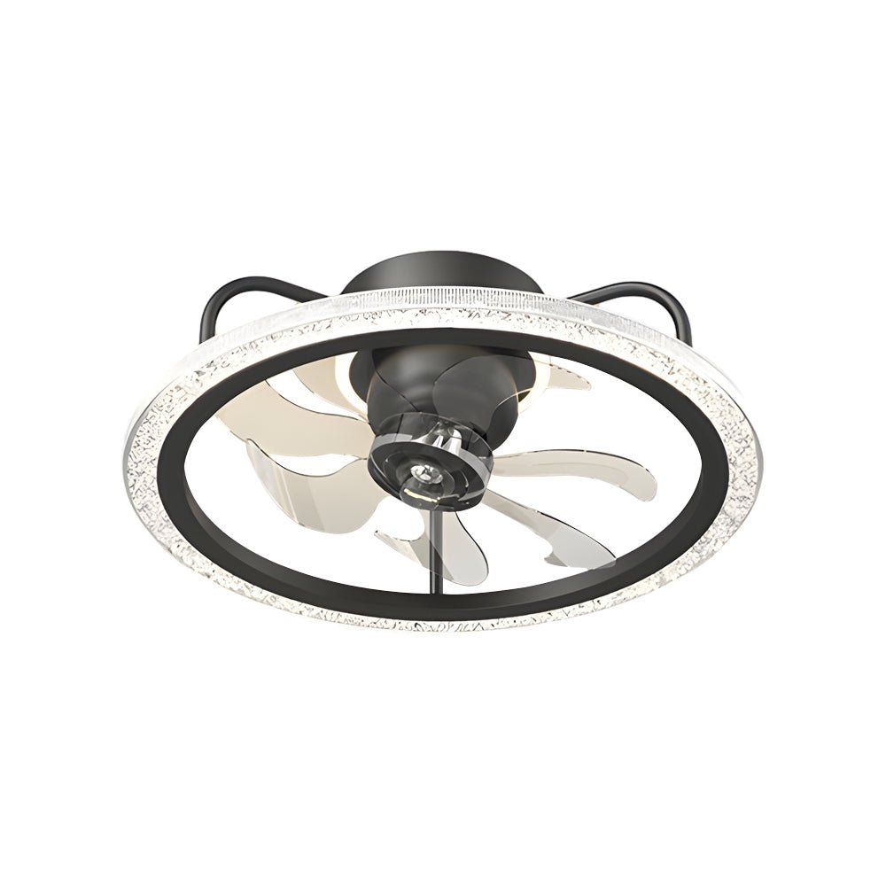 WINTHROP MODERN 360° ROTATING CEILING FAN WITH INTEGRATED LIGHTING AND DIMMER