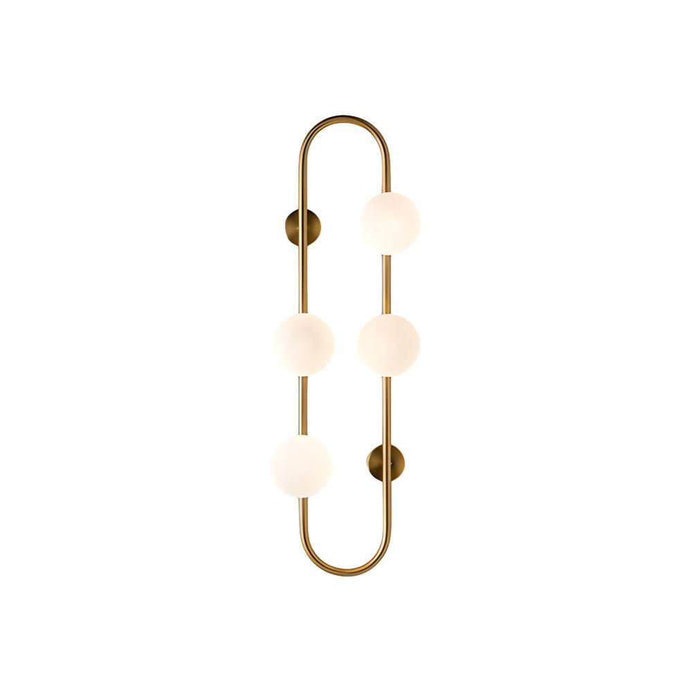 WINDSOR BUBBLE GLASS TRIO WALL SCONCE LIGHTING