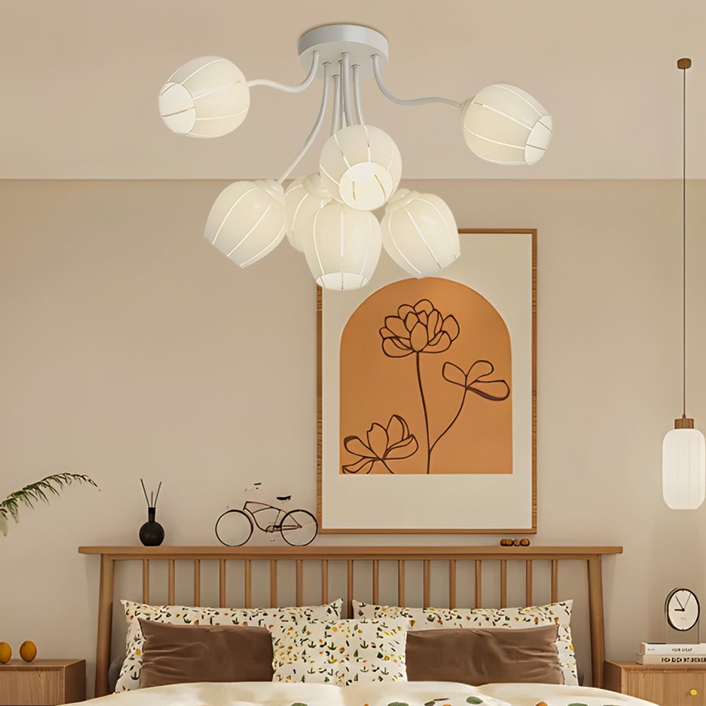 VERDANTIA FRENCH GARDEN MULTI-LIGHT CHANDELIER WITH DIMMING FUNCTION