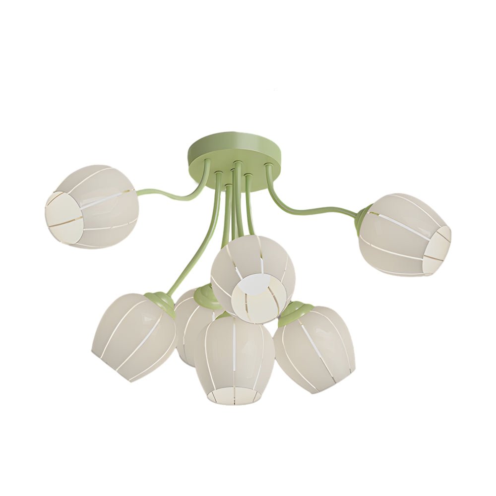 VERDANTIA FRENCH GARDEN MULTI-LIGHT CHANDELIER WITH DIMMING FUNCTION