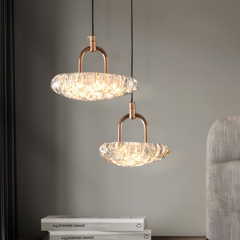 WINTERBOURNE ACRYLIC GLOBE PENDANT WITH TRIPLE DIMMING OPTIONS