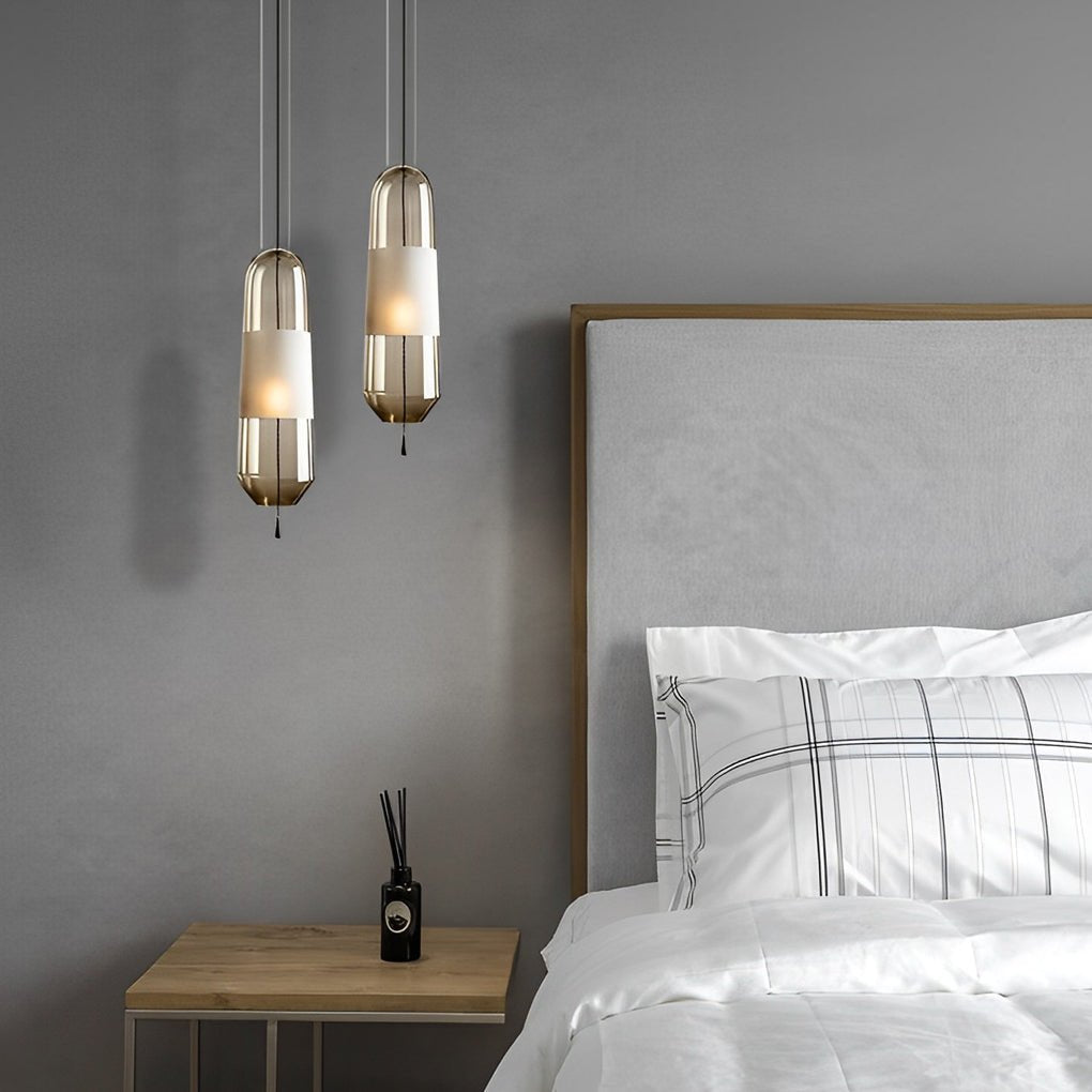 WHITBY ARTISAN GLASS PENDANT LANTERN