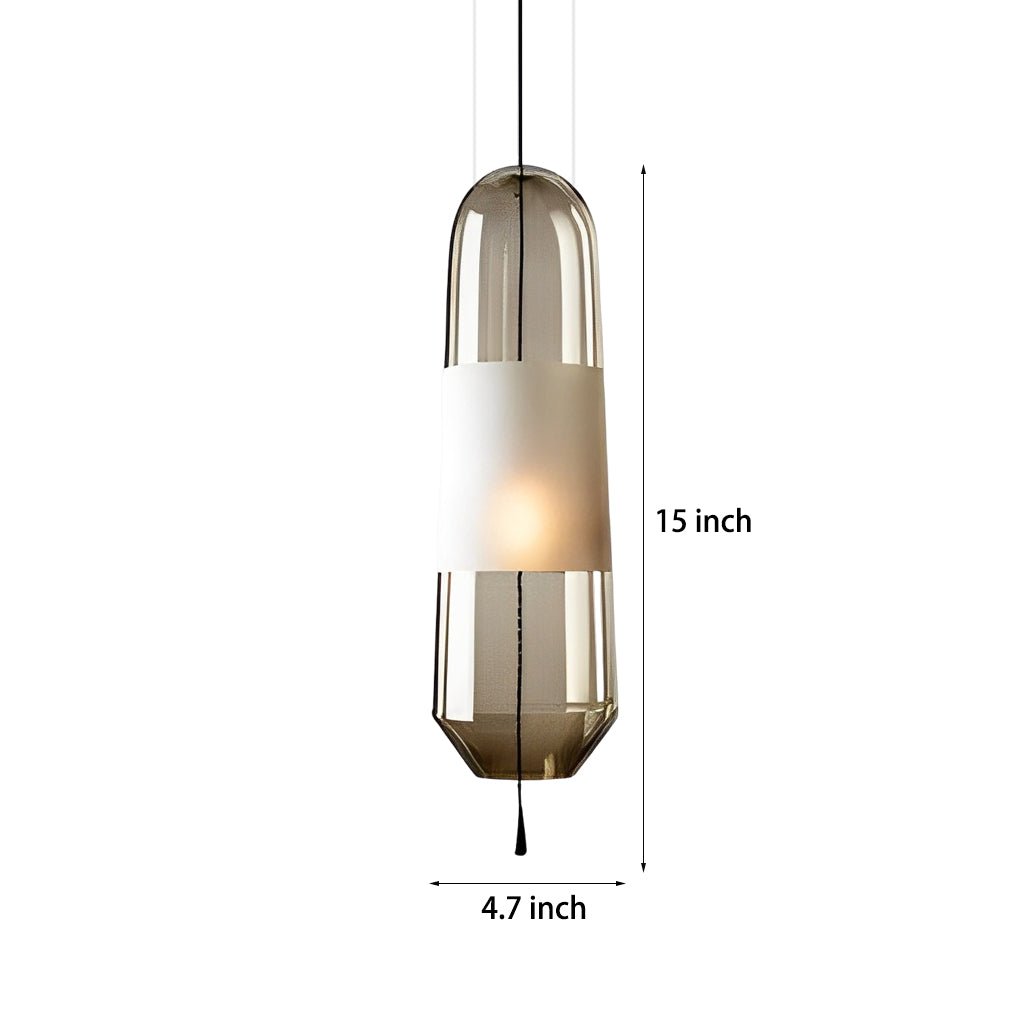 WHITBY ARTISAN GLASS PENDANT LANTERN
