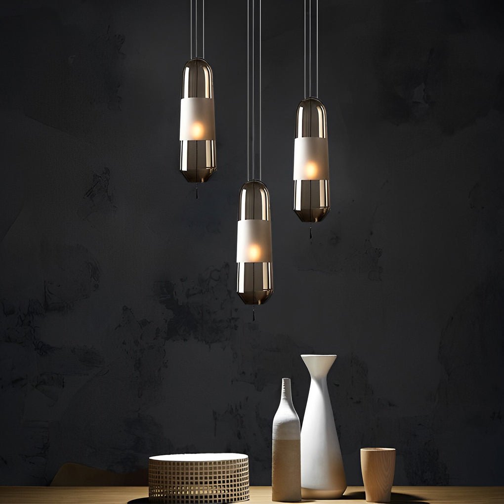 WHITBY ARTISAN GLASS PENDANT LANTERN