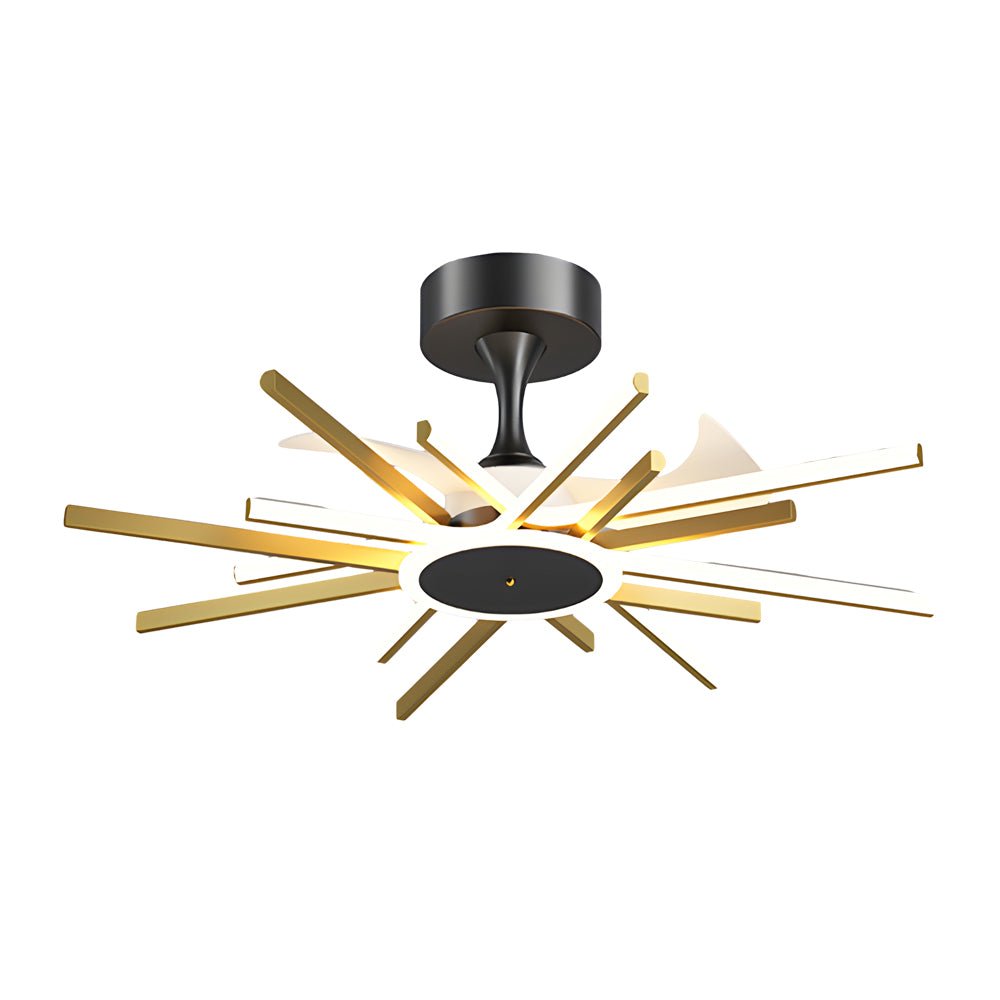 WINDSOR STARBURST MODERN LED CEILING LIGHT