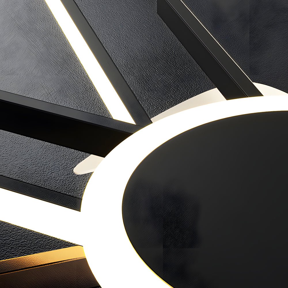WINDSOR STARBURST MODERN LED CEILING LIGHT