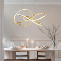 WINTERBOURNE CURVILINEAR LED CHANDELIER WITH TRIPLE DIMMING OPTION