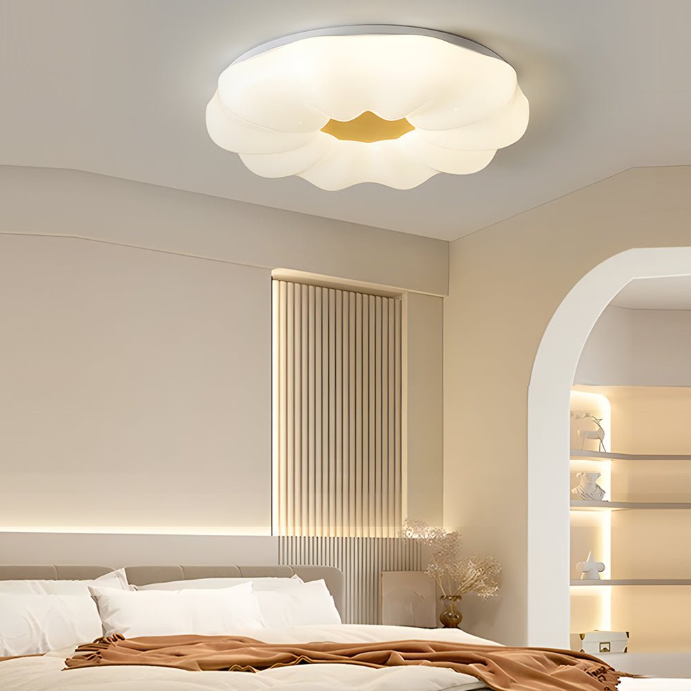WINDSOR FLORAL ACRYLIC TRILOGY CEILING LIGHT