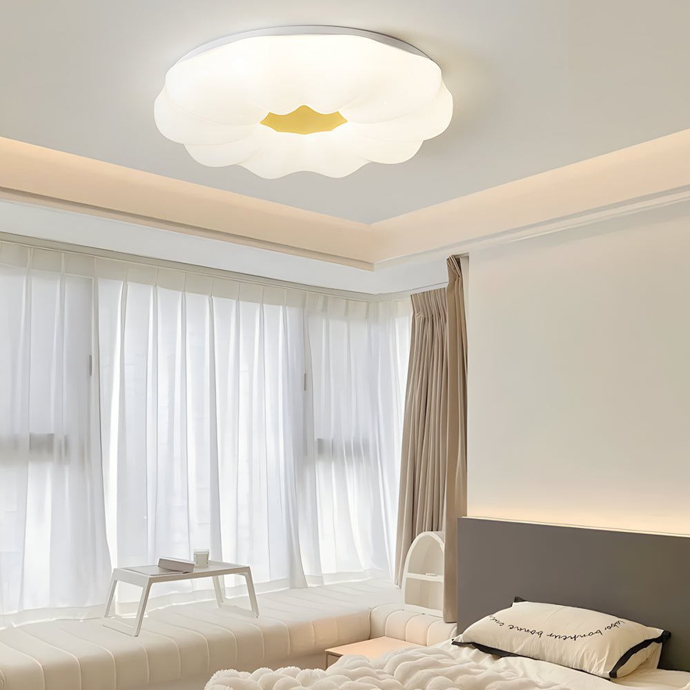 WINDSOR FLORAL ACRYLIC TRILOGY CEILING LIGHT