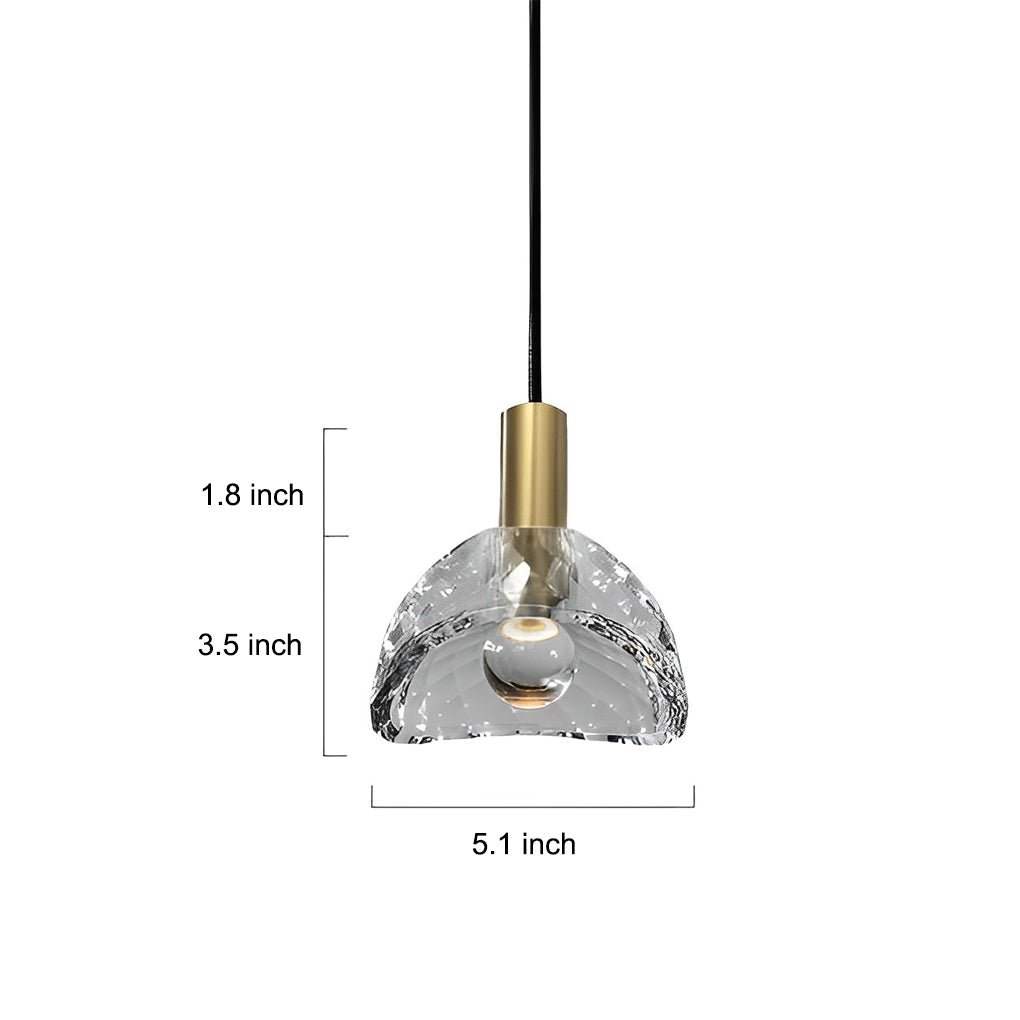 BRYNFORD CRYSTAL GLOW PENDANT LIGHT
