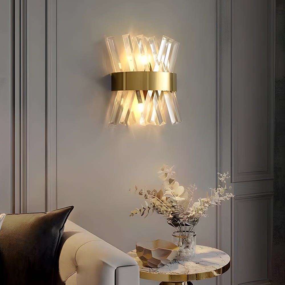WINTHORPE CRYSTAL RAY WALL SCONCE