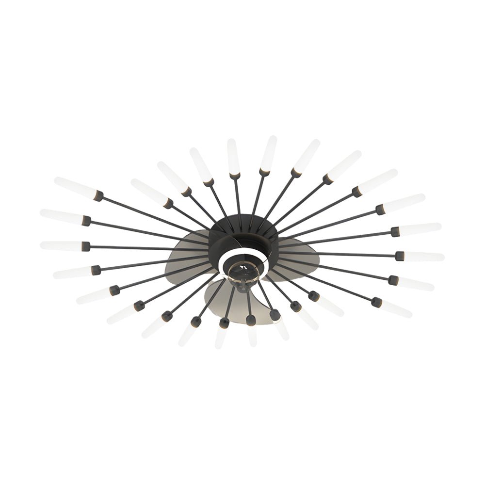 WINTERBOURNE BLOOMING WHIRL CEILING FAN WITH DIMMABLE LIGHTS