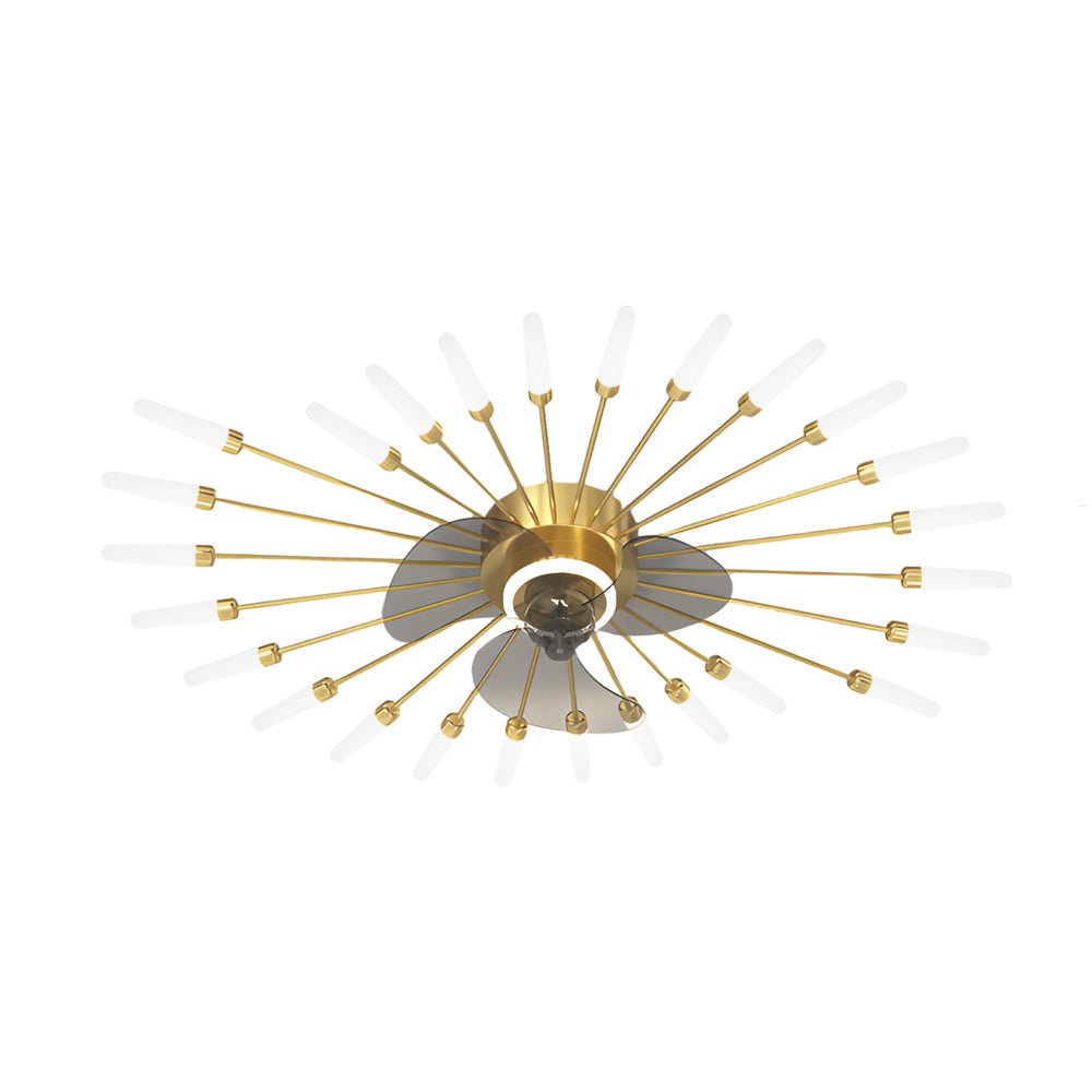 WINTERBOURNE BLOOMING WHIRL CEILING FAN WITH DIMMABLE LIGHTS