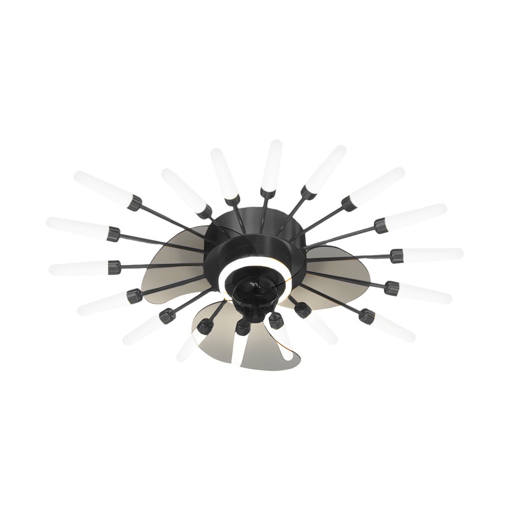 WINTERBOURNE BLOOMING WHIRL CEILING FAN WITH DIMMABLE LIGHTS