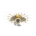 WINTERBOURNE BLOOMING WHIRL CEILING FAN WITH DIMMABLE LIGHTS
