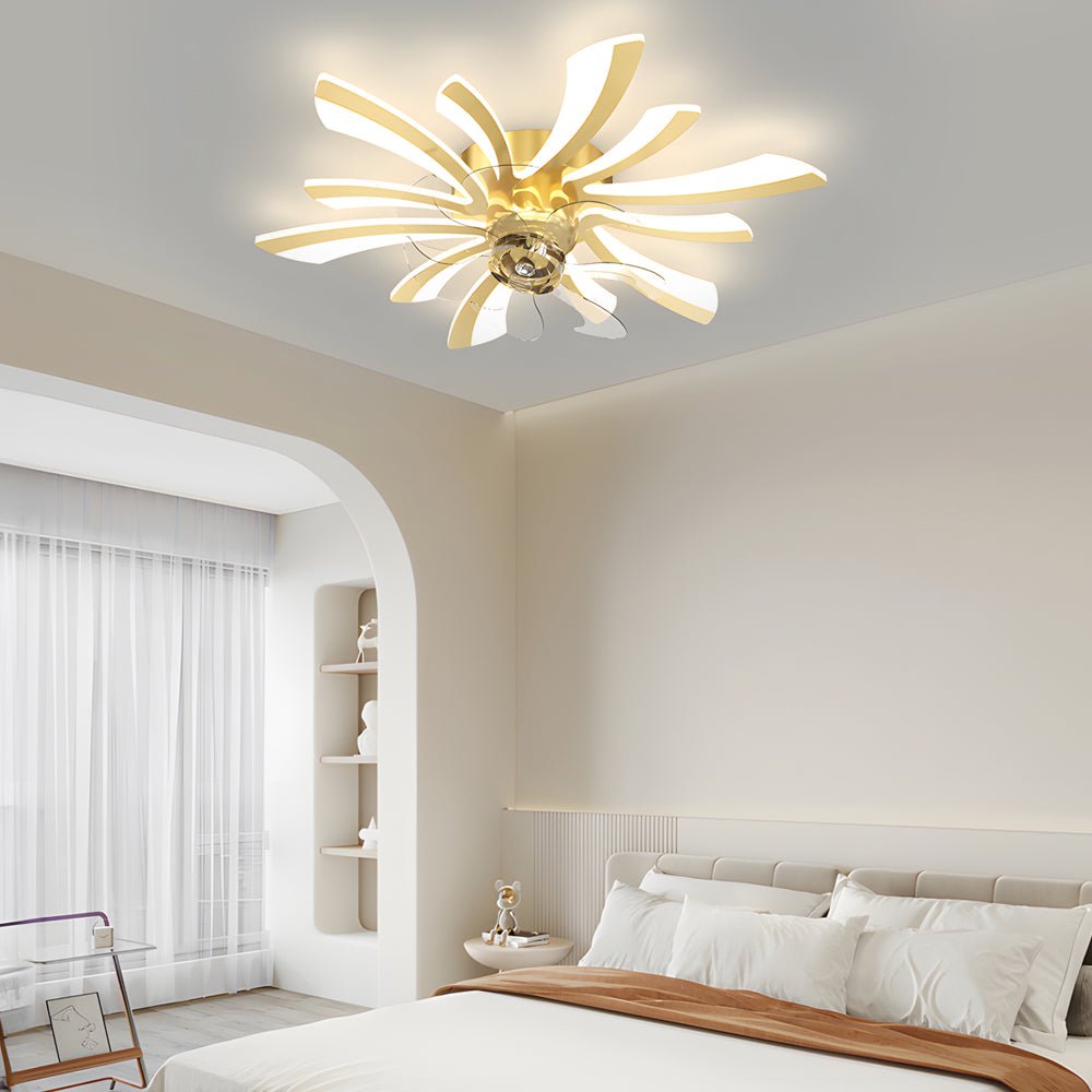 FLORENTINE TRIO DIMMERED CEILING FAN WITH ILLUMINATION