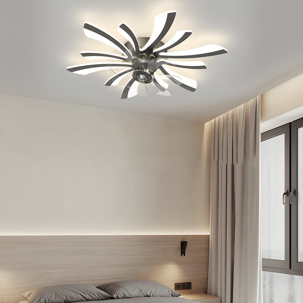 FLORENTINE TRIO DIMMERED CEILING FAN WITH ILLUMINATION