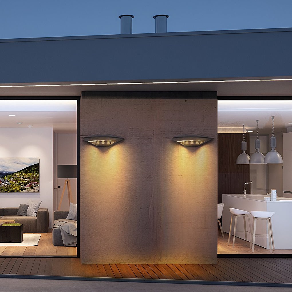 1. **CHATHAM HARBOR LED OUTDOOR SCONCE** - A modern twist on traditional wall lighting, perfect for illuminating your exterior spaces with a warm glow.

2. **WIMBLETON GLOW LED WALL LANTERN** - A distinctive outdoor fixture that combines contemporary desi