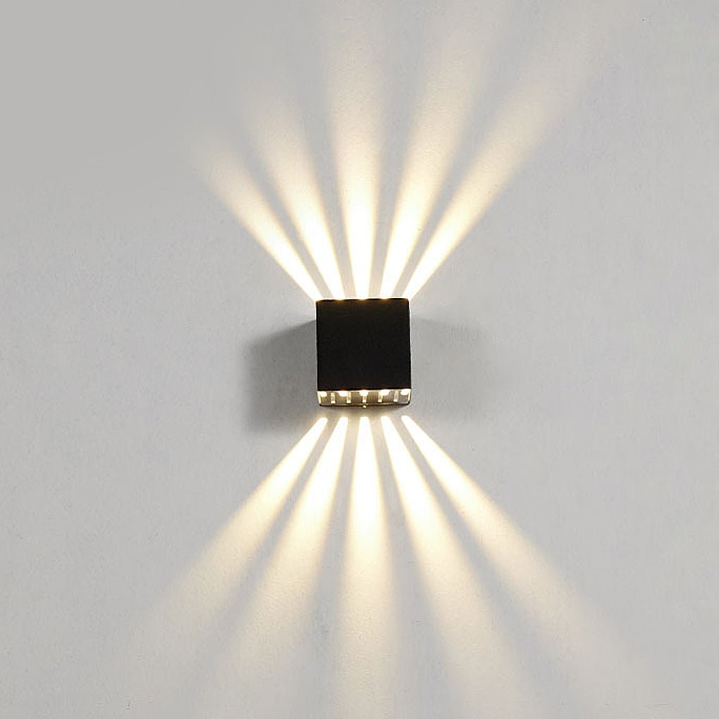 WINSLOW RADIANCE UP-DOWN OUTDOOR SCONCE"  
2. "HARTLEY ILLUMINATED WALL ART LIGHTING"  
3. "GRENADIER DUAL-FLOW LED EXTERIOR LAMP"  
4. "BELLAMY MODERN ASCENT WALL LIGHT"  
5. "DUNWICH LUMINARY UPWARD-DOWNWARD SCONCE"  
6. "TAVISTOCK TWILIGHT OUTDOOR WALL
