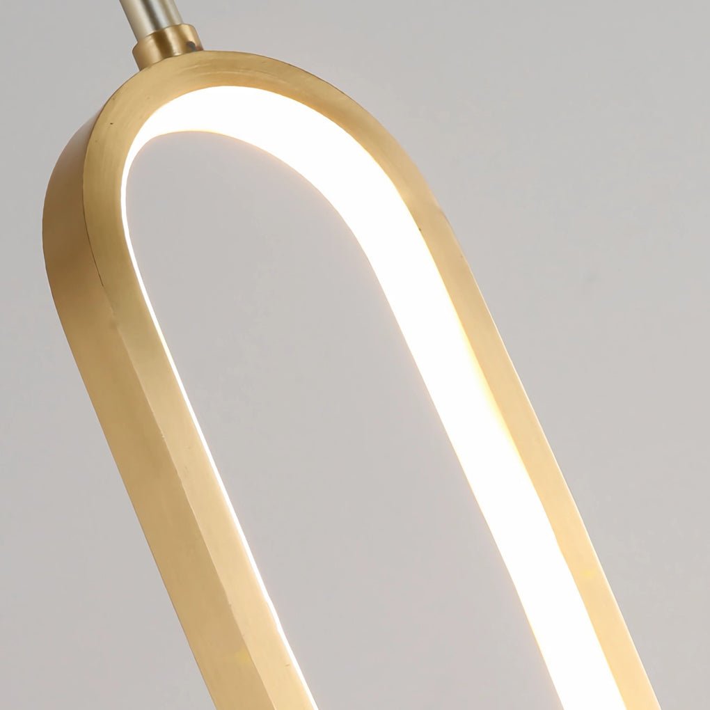 FLORENCE COPPER GLOW OVAL PENDANT LIGHT