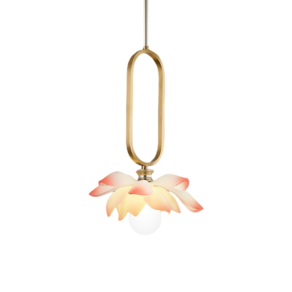 FLORENCE COPPER GLOW OVAL PENDANT LIGHT