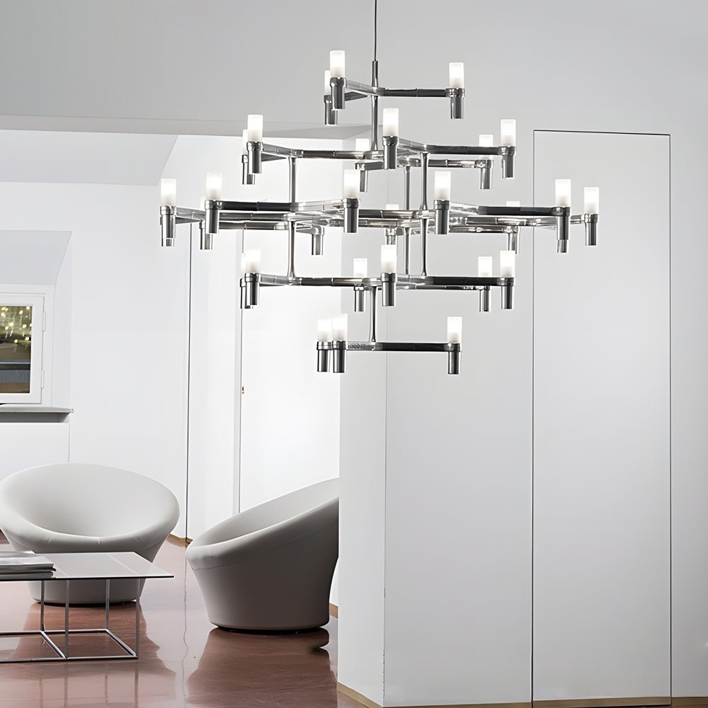 THISTLEWOOD ARTISANAL GEOMETRIC LED CEILING LIGHT
