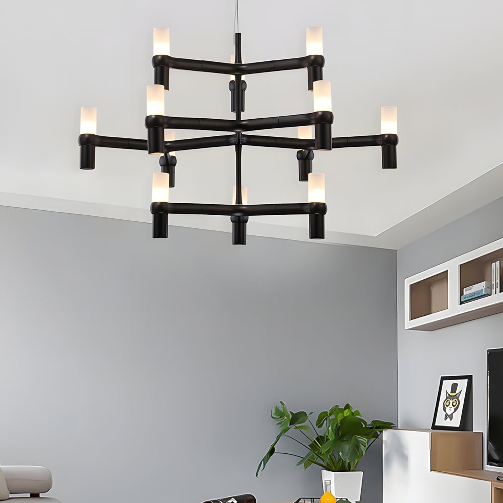 THISTLEWOOD ARTISANAL GEOMETRIC LED CEILING LIGHT