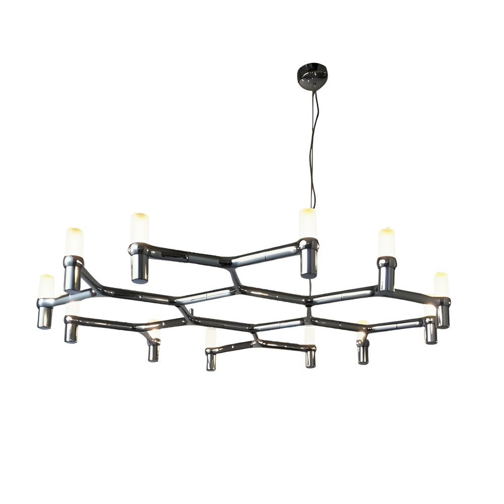 THISTLEWOOD ARTISANAL GEOMETRIC LED CEILING LIGHT