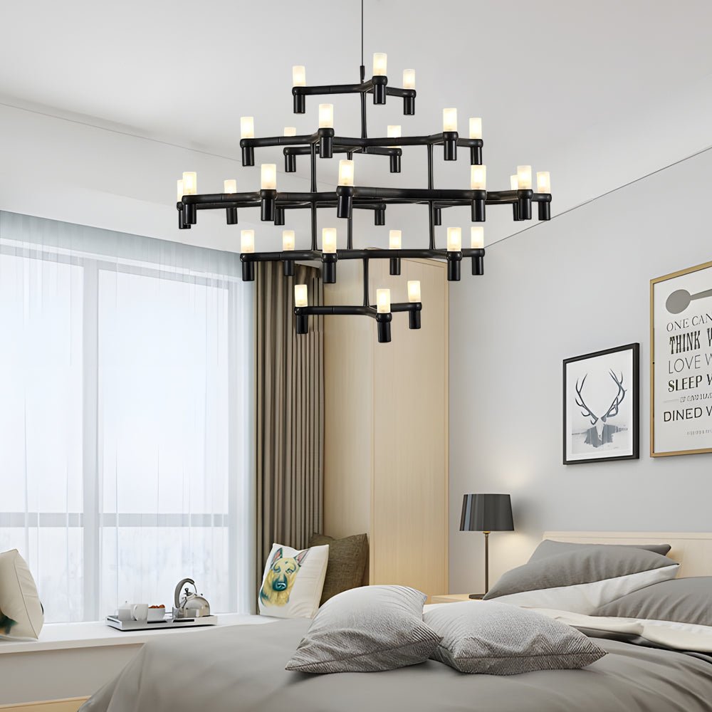 THISTLEWOOD ARTISANAL GEOMETRIC LED CEILING LIGHT