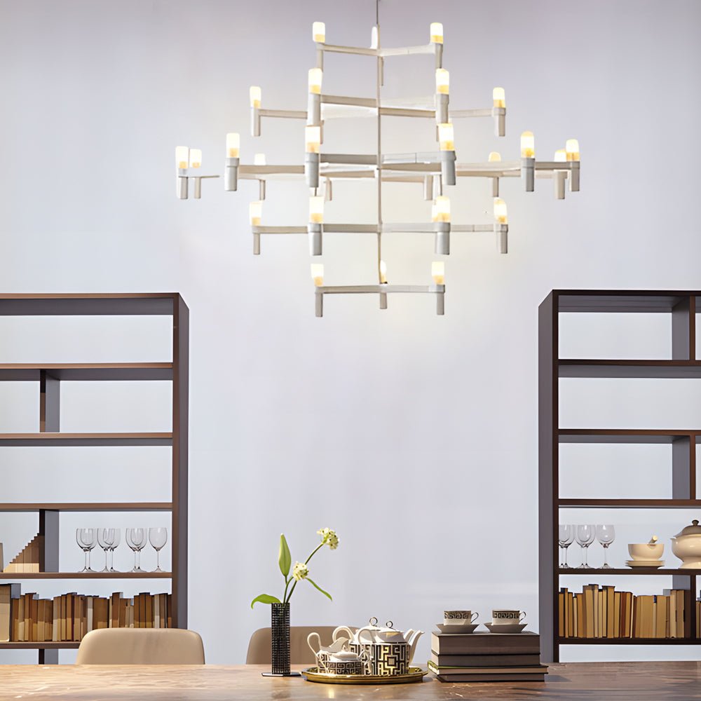 THISTLEWOOD ARTISANAL GEOMETRIC LED CEILING LIGHT