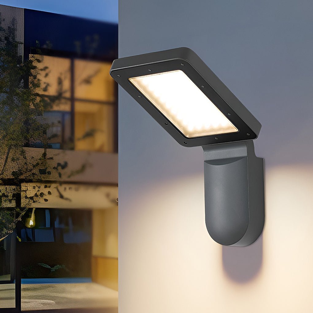 WINDSOR SOLAR GLOW OUTDOOR SCONCE LIGHT