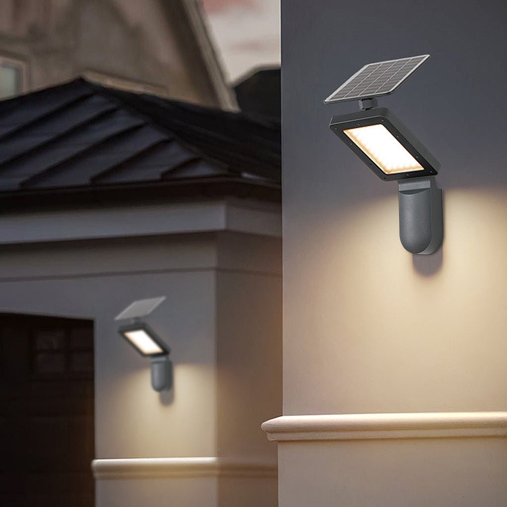 WINDSOR SOLAR GLOW OUTDOOR SCONCE LIGHT