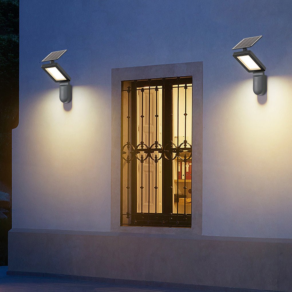 WINDSOR SOLAR GLOW OUTDOOR SCONCE LIGHT