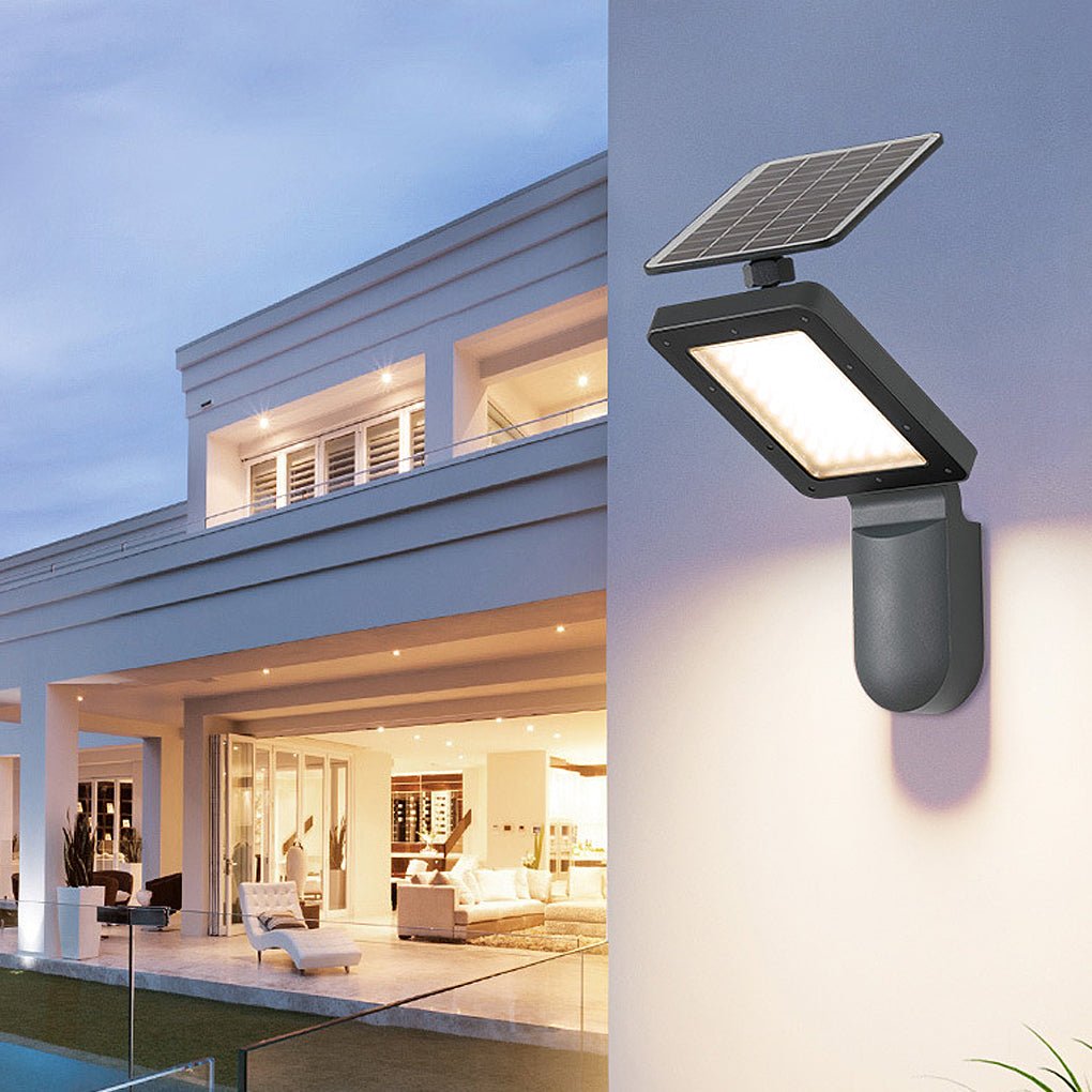 WINDSOR SOLAR GLOW OUTDOOR SCONCE LIGHT