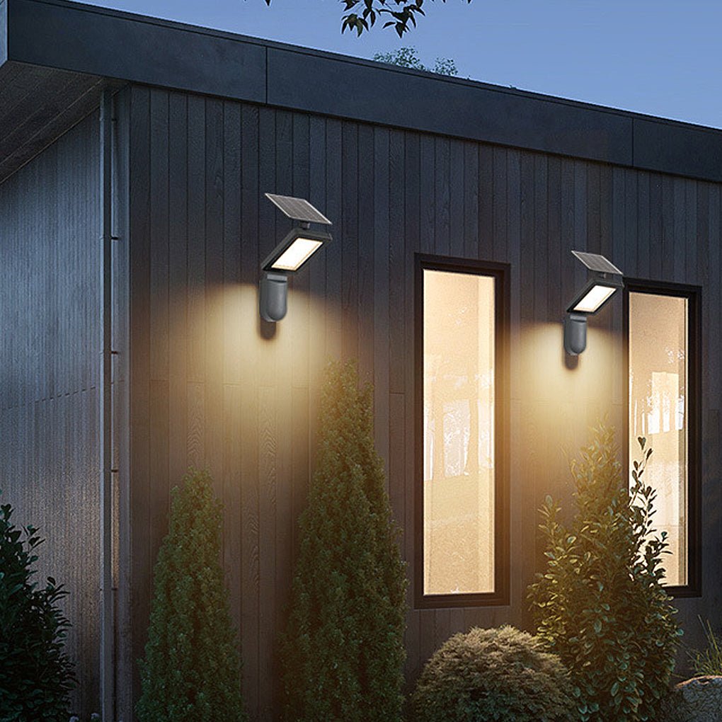WINDSOR SOLAR GLOW OUTDOOR SCONCE LIGHT