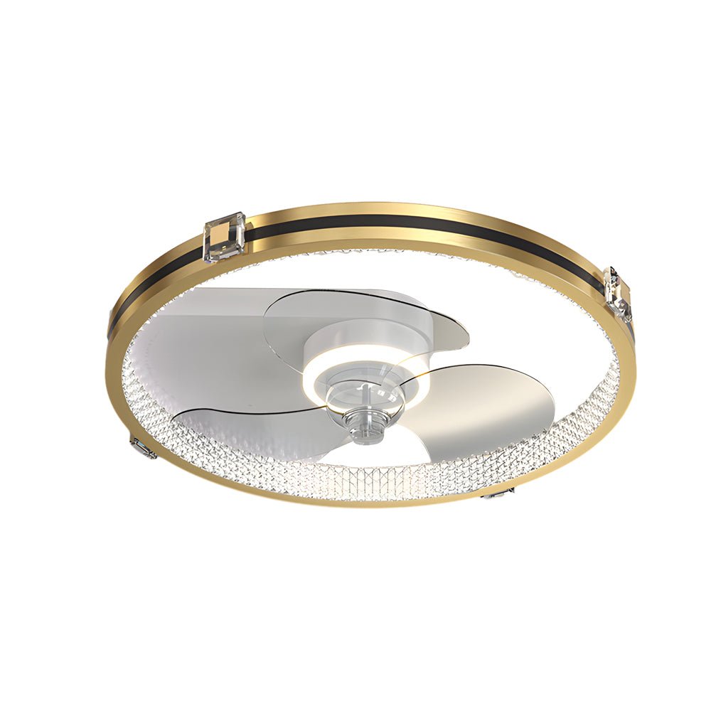 WINDSOR GLEAM LED TRIPLE DIMMER CEILING FAN WITH ILLUMINATION