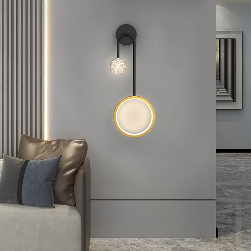 WINDSOR STARLIGHT TRIO DIMMABLE WALL SCONCE WITH FOCAL SPOTLIGHTS