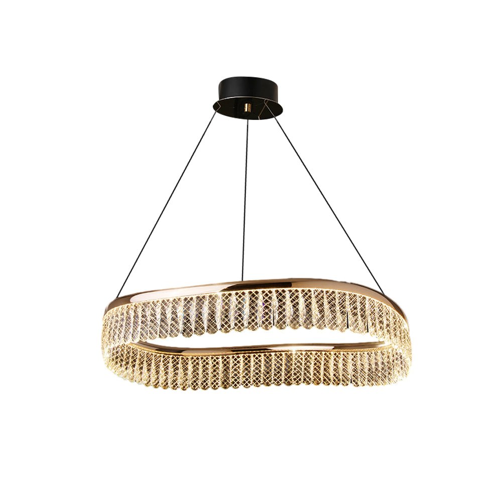 CARLISLE CRYSTAL TRILOGY DIMMING CHANDELIER