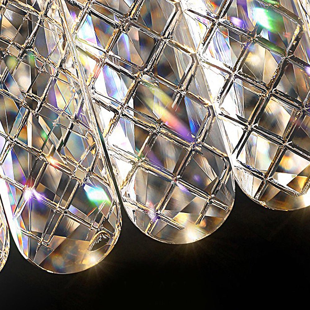 CARLISLE CRYSTAL TRILOGY DIMMING CHANDELIER
