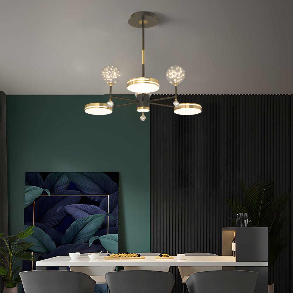 ASTRONAUTIA TRIPLE DIMENSIONAL STAR CEILING LUMINAIRE