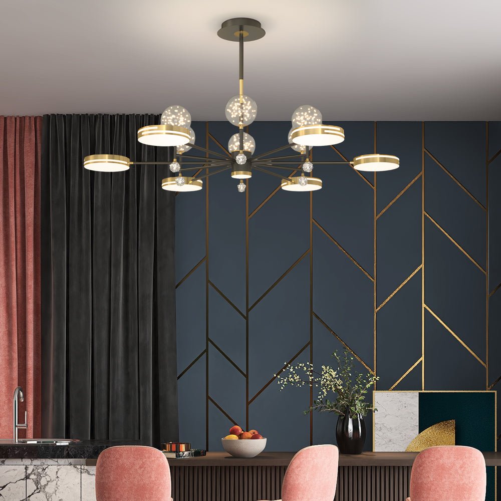 ASTRONAUTIA TRIPLE DIMENSIONAL STAR CEILING LUMINAIRE