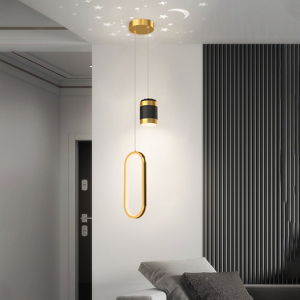 ASTRAL VISTA THREE-TIER DIMMABLE LED PENDANT LIGHT