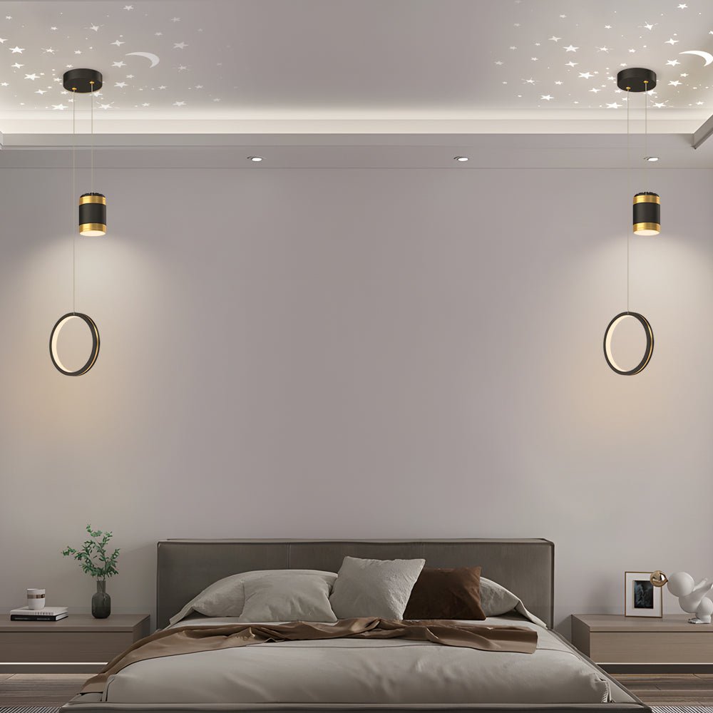 ASTRAL VISTA THREE-TIER DIMMABLE LED PENDANT LIGHT