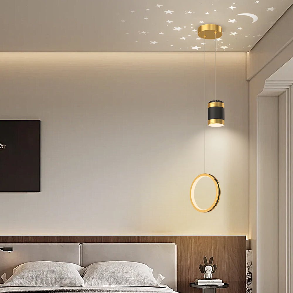 ASTRAL VISTA THREE-TIER DIMMABLE LED PENDANT LIGHT